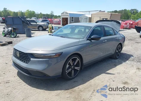 2024 Honda Accord Hybrid Sport из США, поврежденный, VIN 1HGCY2F5XRA056296